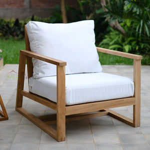 Cattalina Bali Nusa chaise de jardin moderne portable Premium Indonésie meubles en bois pour les projets extérieurs hôtels Villas parcs - Product Image 5
