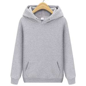 Pull à capuche et sweat-shirt pour homme, 100% coton, impression 3d par sublimation, couleur unie, vierge, oem, logo personnalisé, fabricant - Product Image 3