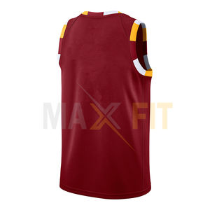 MAXFIT ENTERPRISES Uniformes de Baloncesto Jersey Ropa Deportiva de Verano para Niños Tallas Grandes Transpirable con Logotipo Personalizable - Product Image 6