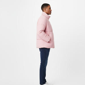 Lourd chaud hommes à capuche toile doudoune matelassé épais hiver vêtements d'extérieur respirant confortable doux en plein air tenue quotidienne avant - Product Image 3