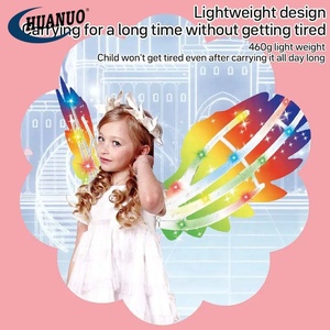 Ali di Farfalla Elettriche per Bambine, Assemblaggio Fai-da-Te, Ali da Angelo per Travestimento da Principessa con Luci LED - Product Image 3