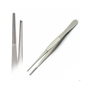 Pince à dissection pince à épiler droite 16 cm Instrument chirurgical de précision pour instrument chirurgical tissulaire. - Product Image 5