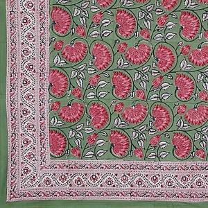 Nappe en coton design floral fait à la main lavable en machine couverture de table de maison décorative pour fête de mariage - Product Image 5