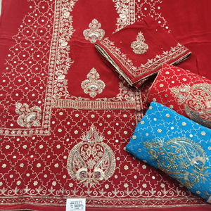 Diseño moderno sin coser bordado a mano de seda Salwar Kameez Indian Fashion-Forward Party Wear para mujeres para tradicional - Product Image 1