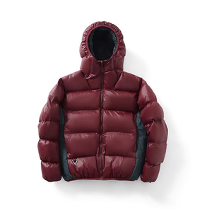 Custom Men's Hooded Bubble Puffer Jacket Canvas Stand Comfortable Stylish Winter Warm Coat Zipper Closure Outdoor Casual Style - Product Image 3