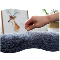 Alfombra Moderna Personalizada de Lana y Seda, 5-6mm de Altura de Pelo, Aislante, para Dormitorios Fríos, Uso en Automóviles, Cálida y Confortable