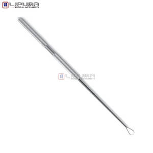 Outil de précision en acier inoxydable pour l'élimination du cérumen, pour une extraction de cérumen sûre, efficace et professionnelle, instruments médicaux - Product Image 3