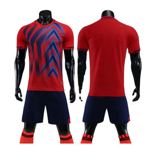 Ropa de fútbol personalizada OEM de alta calidad, Conjunto de camiseta y uniforme de fútbol Deportivo transpirable de gama alta directo del fabricante - Product Image 2