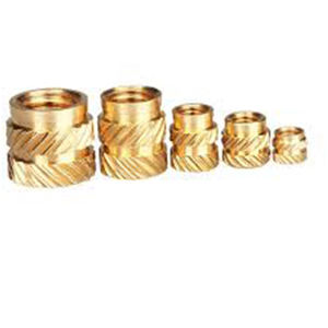 Inserto de latón en miniatura de precisión con diseño moleteado para un ajuste seguro y larga durabilidad a bajo precio - Product Image 5