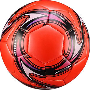 Custom Soccer Ball Size 5 PU Leather Soccer Balls Adults Youths Teens Unisex Juniors Training Soccer 32 Panels <b>Machine</b> Stitched - Product Image 3
