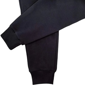 New Fashion Men's and Women's <b>Fleece</b> <b>Jogger</b> Set Casual Long Sweat Suit with Hood and Logo Embroidered Polyester OEM Supply - Product Image 5