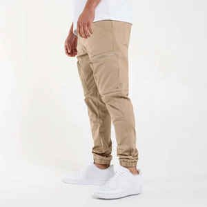Pantalones Cargo para hombre informales a prueba de viento de último diseño cómodos con múltiples bolsillos planos grandes servicio OEM estilo al aire libre - Product Image 2