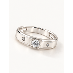 แหวนวงแหวน Astra Solitaire - เครื่องประดับแฟชั่นชุบทองวินเทจ - Product Image 1