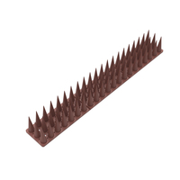 Stock d'usine 28,5*4*3,5cm Pointes anti-oiseaux de jardin, répulsif antiparasitaire extérieur, clôture en plastique, pointes anti-pigeons volants