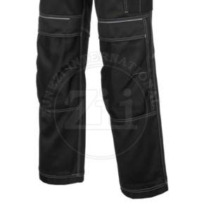 Pantalon de travail haute visibilité ignifuge, protection anti-arc électrique, en denim de coton réfléchissant, vêtement de protection cargo - Product Image 5