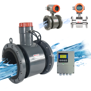 Eau d'irrigation numérique industrielle Eau de pluie 24V/220V Tuyaux de remplissage partiel Débitmètre électromagnétique - Product Image 2