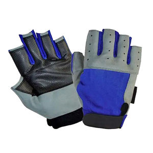 Guantes deportivos profesionales de medio dedo hechos a medida protección de manos de alta calidad para hombres y mujeres para gimnasio deportes levantamiento de pesas - Product Image 2