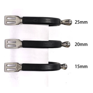 Espuelas españolas de acero inoxidable antideslizantes duraderas personalizadas de fabricante profesional para jinetes de carreras occidentales - Product Image 6