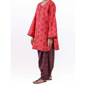 Red Lawn 2Pc Unstitched - ALP-2PS-LKS-2498 - Product Image 4
