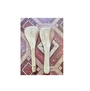 Cuillère à riz en bois artisanat meilleure qualité pagaie à riz en bois cuisine cuillère de service long manche au prix de gros - Product Image 4