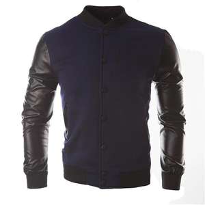 แจ็คเก็ตเบสบอลแบบมีฮู้ดกันลมคุณภาพสูง สไตล์วิทยาลัย  พร้อมโลโก้สั่งทำพิเศษ  ผ้าแคนวาสสำหรับฤดูหนาว  ด้านหน้ามีตัวอักษร - Product Image 3