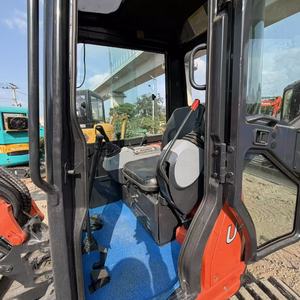 Miniexcavadora Kubota U27 Usada, Excavadora Compacta de Orugas con Cucharón de Excavación, Naranja, Lista para Enviar - Product Image 4