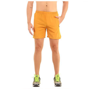 Pantalones cortos de entrenamiento para hombre, Shorts de poliéster personalizados con Logo impreso OEM, para correr, gimnasio - Product Image 3