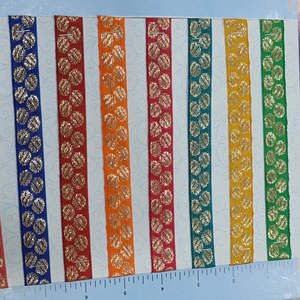 Crafted Satin <b>Lace</b> Trim Rolls For Indian Ethnic Dresses Evening Gowns Party Tops Available For Bulk Wholesale Use - Product Image 2