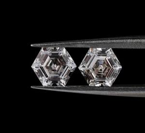 Moissanita de Corte Hexagonal Color D, Diamante Suelto, Corte Excelente para Joyería Personalizada, Regalo para Ella - Product Image 5