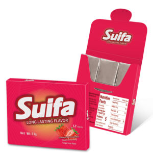 12 Palitos de Goma de Mascar Dura con Sabor a Fruta, Canela y Menta, con Xilitol, para Ejercitar la Mandíbula, Limpiar los Dientes y Fortalecer las Encías - Product Image 4