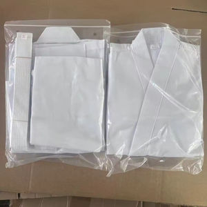 Por encargo último diseño Karate Dobok ropa deportiva traje de entrenamiento marcial logotipo frontal nuevo estiramiento secado rápido transpirable 100% algodón - Product Image 4