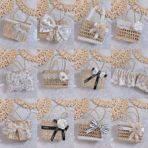 HOT SELLING seagrass <b>mini</b> bag for small item storage gift packing daily carry and simple organization Vietnam - Product Image 2