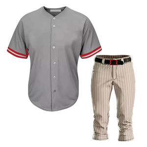Uniforme de Béisbol Transpirable para Hombre, Diseño Personalizado Sublimado, Uniforme de Béisbol y Sóftbol con Botones para Jóvenes y Adultos, Logotipo Personalizado - Product Image 6