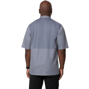 Manteaux de chef en coton de la cuisine médiévale européenne faits à la main avec motif uni Technique de couture unique Artisanat en tissu textile - Product Image 2