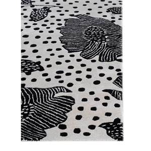Tapis Hacienda en laine et viscose tufté à la main, motif floral, pour usage domestique - Tra-14892 - Product Image 4