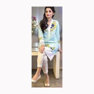 Trajes de seda nupciales paquistaníes de moda para mujer de alta calidad encaje de alta calidad para bodas - Product Image 2