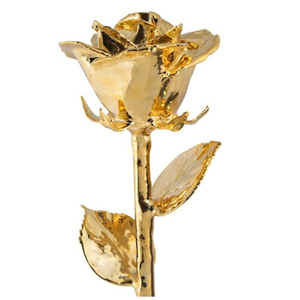ดอกกุหลาบสีทอง24K สไตล์โมเดิร์นตกแต่งบ้านสำหรับวันแม่วันขอบคุณพระเจ้าวันคริสต์มาสวันเกิดและของขวัญวันวาเลนไทน์ - Product Image 3