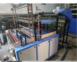 Máquina para fabricar bolsas de plástico completamente automática de alto rendimiento, 150 piezas por hora, bolsas de embalaje comercial respetuosas con el medio ambiente hechas - Product Image 2