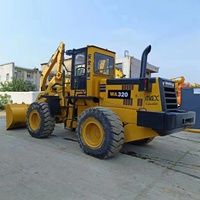 Meistverkaufter Gebrauchter Radlader Komatsu WA320-3 aus China, Frontlader, Traktorlader für Bauarbeiten zu Günstigen Preisen Gebrauchter Radlader