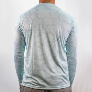 Ropa de pesca con estampado de sublimación personalizada 2025, camisa de pesca ligera de manga larga para hombre - Product Image 2