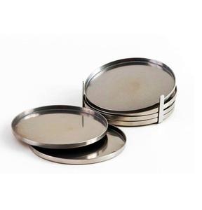 Sous-verre en acier inoxydable, nouveau design, vente en gros, pour chambre d'hôtel, restaurant, bureau, nouvelle collection, meilleures ventes, fabriqué en inde - Product Image 1