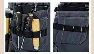 Pantalons de travail plats respirants de haute qualité sur mesure, 100% coton, légers, taille mi-haute, design tendance pour la vente en ligne - Product Image 2