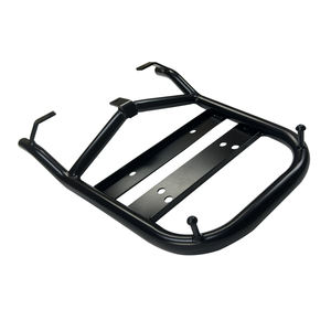 Portaequipajes Trasero de Acero Taiwanés para Motocicletas - Negro, Certificado ISO 9001, Soldado a Mano, Calidad Superior, 1 Año de Garantía, Nuevo - Product Image 4