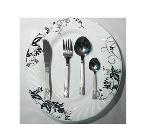 Ensemble de couverts en bois massif artisanal de qualité supérieure 2025, finition polie en acier miroir, quantité en gros, parfaits en laiton - Product Image 1