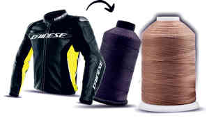 Hilo de coser de nailon 100% de alta tenacidad, cuero de filamento continuo y poliéster para tejer y tejer a mano - Product Image 3