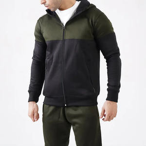 Chándal de entrenamiento de lana para hombre Gym Fitness Tech, traje de jogging con capucha de talla grande para deportes de invierno, conjunto de dos piezas - Product Image 3