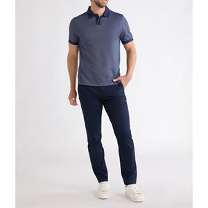 Premium Blue Print Antiarrugas para camisa Mezcla de algodón suave Estilo de manga de ajuste regular Otro para negocios Casual y salidas de verano - Product Image 3