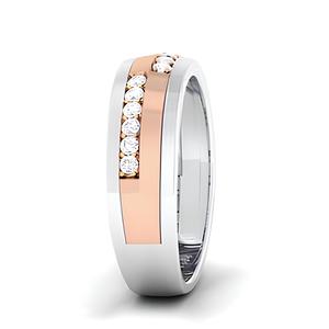 Anillo de mujer con diamante Natural certificado VDS IGI, joyería fina de lujo de corte brillante de oro sólido blanco de 14K/18K para - Product Image 2