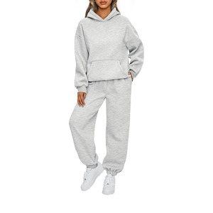 Nouveauté Survêtements pour femmes avec fermeture éclair, coupe confortable, design uni 2 en 1, différentes couleurs, ensemble de survêtements 2 pièces - Product Image 1