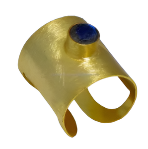 Bague en pierre précieuse Labradorite en argent sterling 925 plaqué or fait à la main bijoux bague à la mode fêtes cadeaux pour unisexe. - Product Image 4